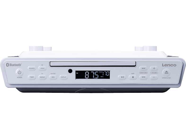 LENCO - FM KEUKENRADIO MET CD SPELER EN BLUETOOTH