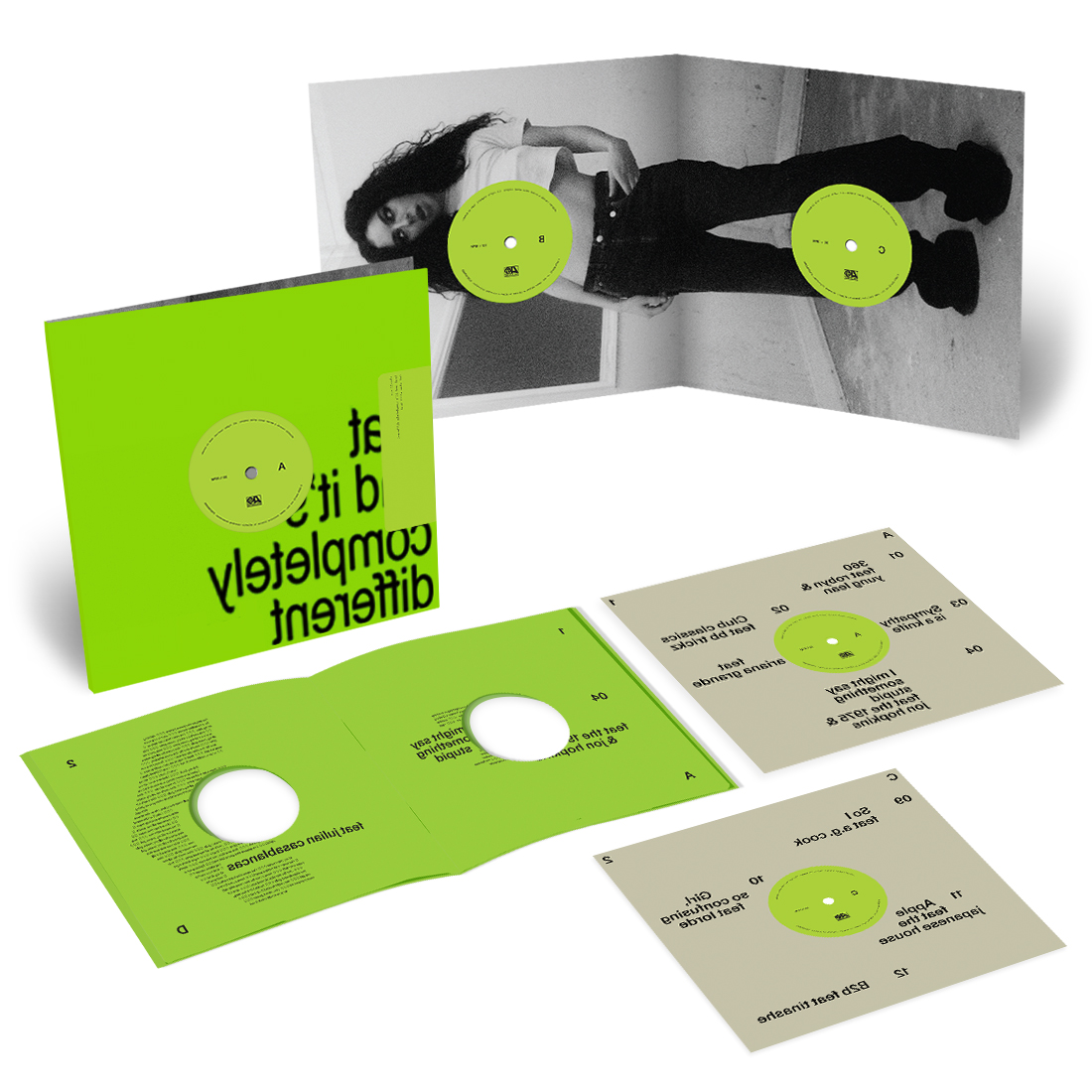 CHARLI XCX - BRAT AND IT'S COMPLETELY -REWORKED 2LP