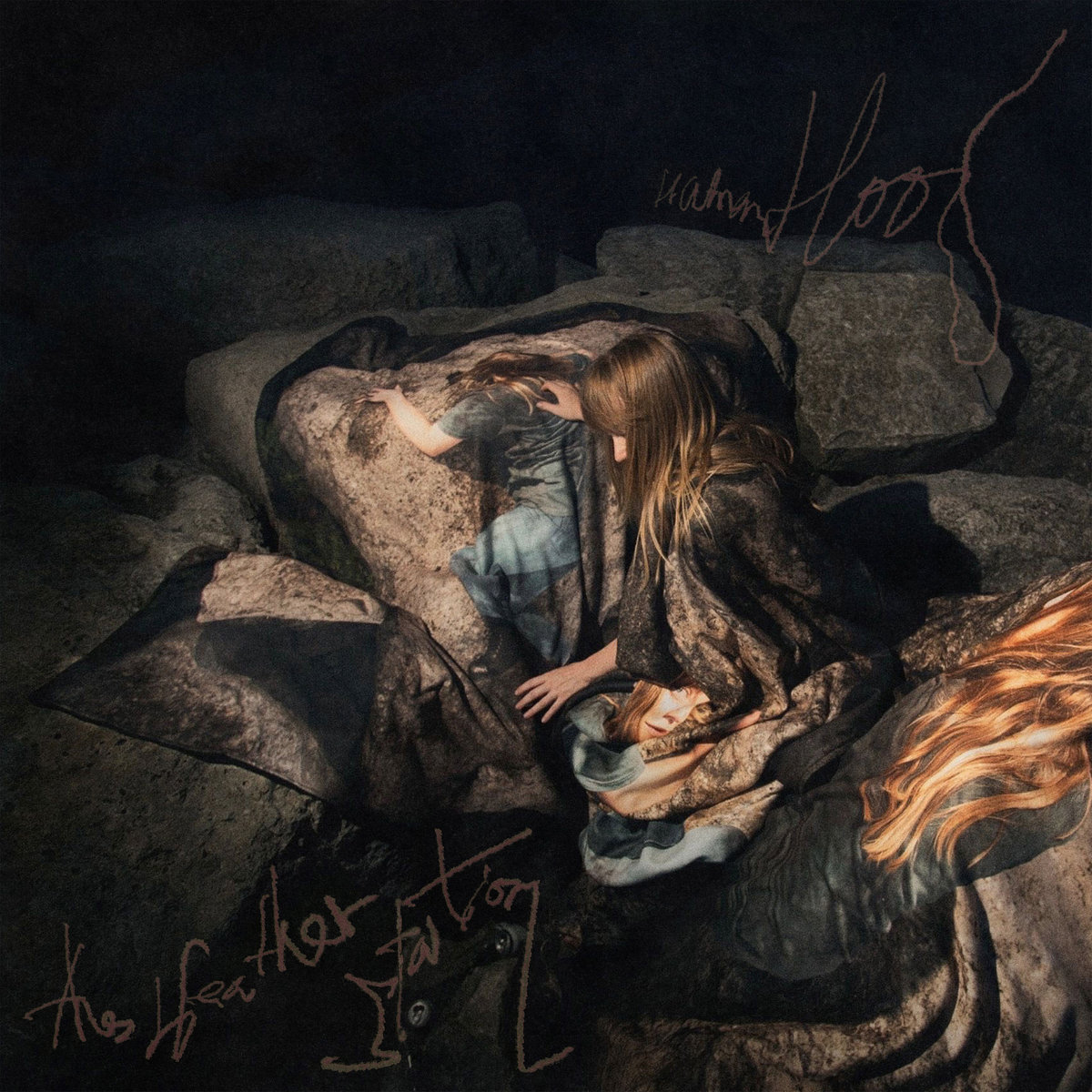 WEATHER STATION - HUMANHOOD -RED MIX COLOURED-