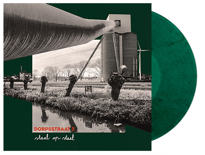 DORPSSTRAAT 3 - STAAL OP STAAL -CAMOUFLAGE VINYL-