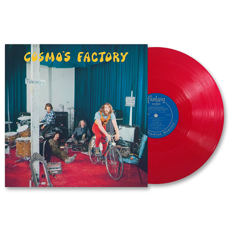 CREEDENCE CLEARWATER REVIVAL - COSMO S FACTORY -APPLE RED VINYL-