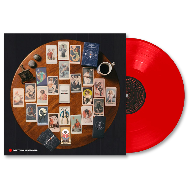 EVERYTHING IS RECORDED - TEMPORARY -COLOURED-