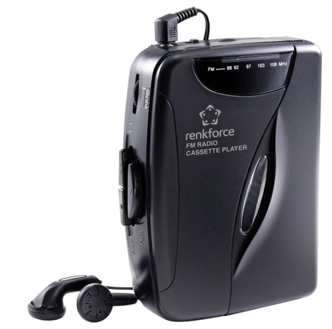 CASSETTE SPELER - PORTABLE CASSETTE PLAYER