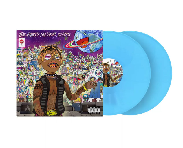 JUICE WRLD - THE PARTY NEVER ENDS -SKY VINYL/EXCLUSIVE-