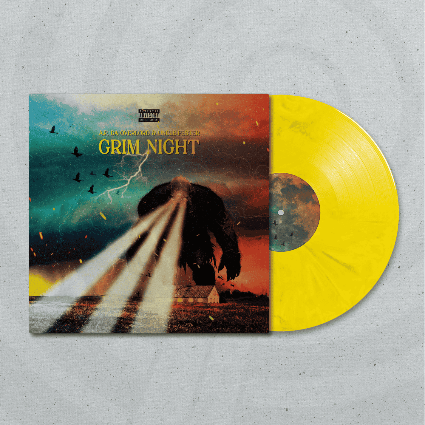 A.P. DA OVERLORD & UNCLE FESTER - GRIM NIGHT -NO OBI-
