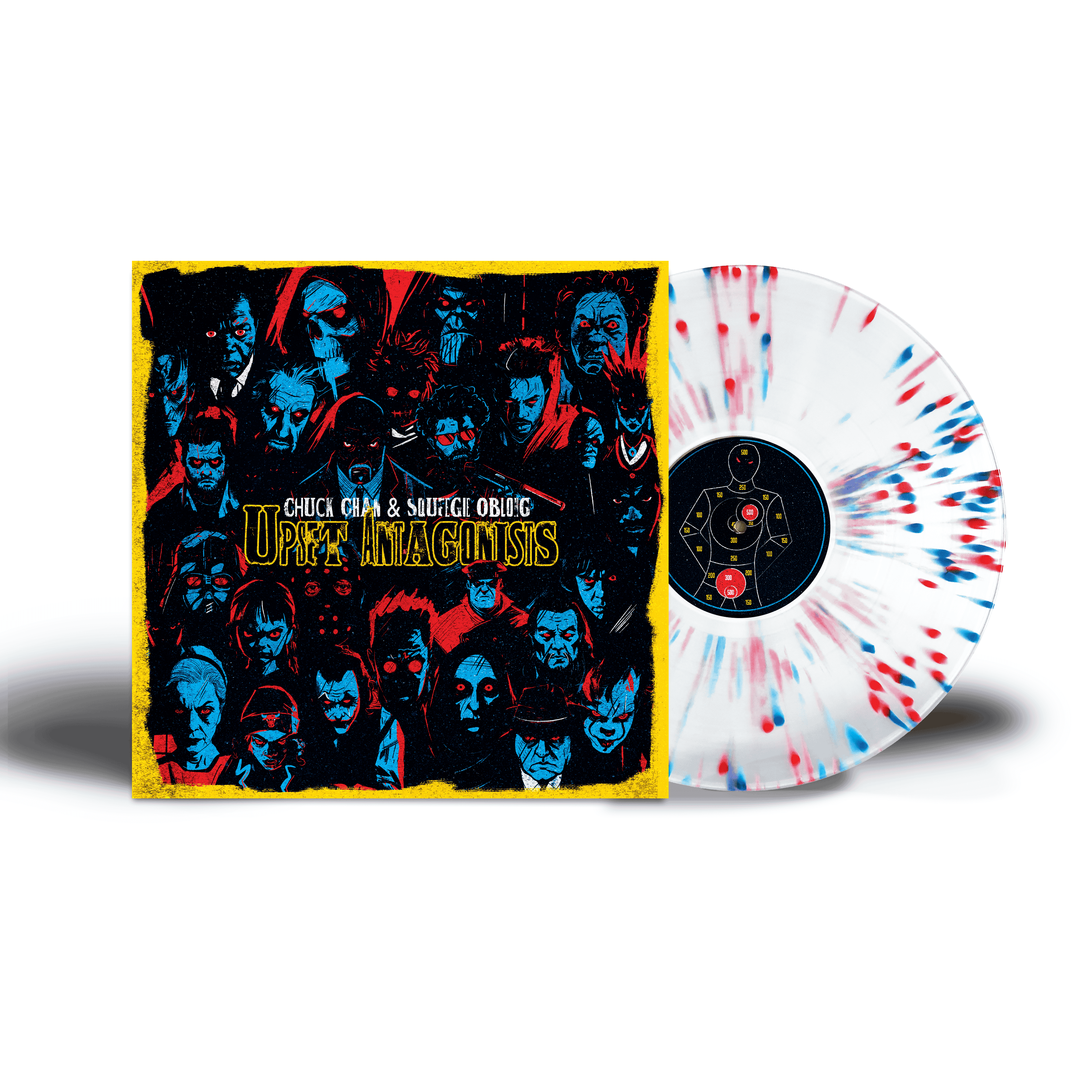 CHUCK CHAN & SQUEEGIE OBLONG - UPSET ANTAGONISTS -NO OBI-