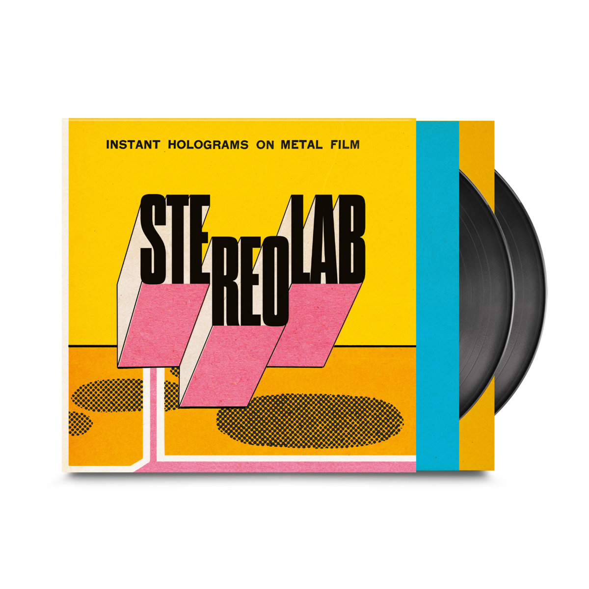 STEREOLAB - INSTANT HOLOGRAMS ON METAL FILM -BLACK VINYL-