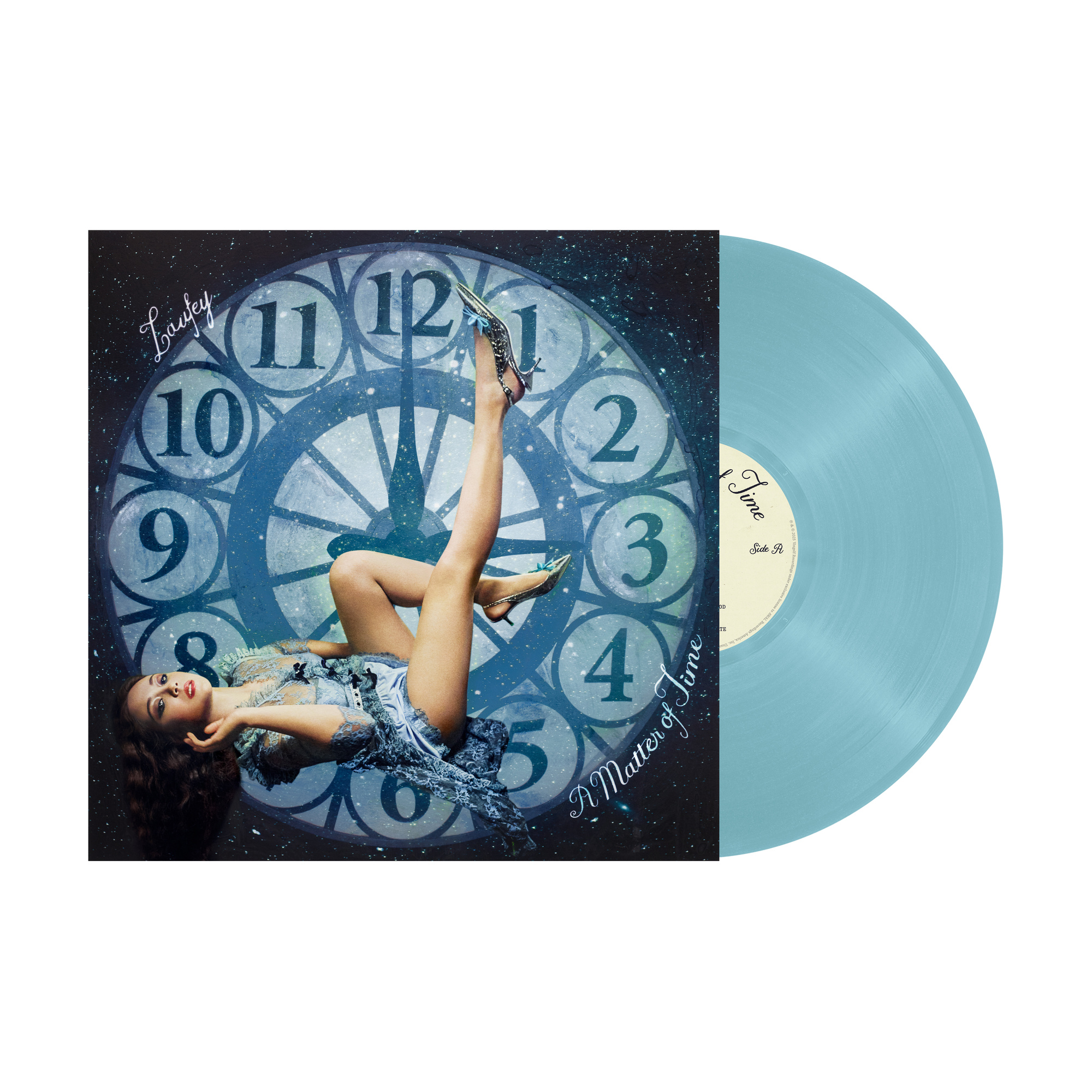 LAUFEY - A MATTER OF TIME - BLUE VINYL-