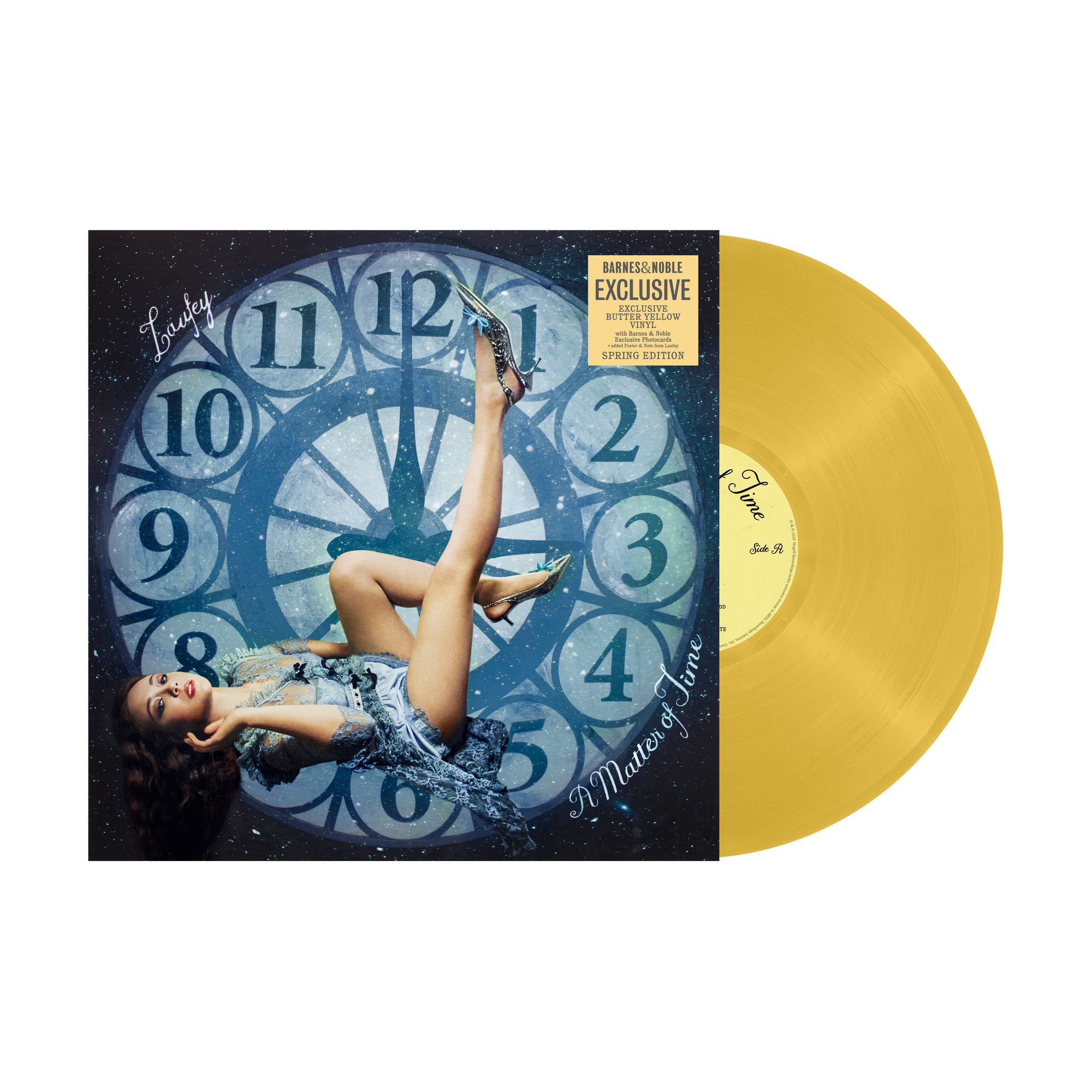 LAUFEY - A MATTER OF TIME -BUTTER YELLOW VINYL/EXCLUSIVE-