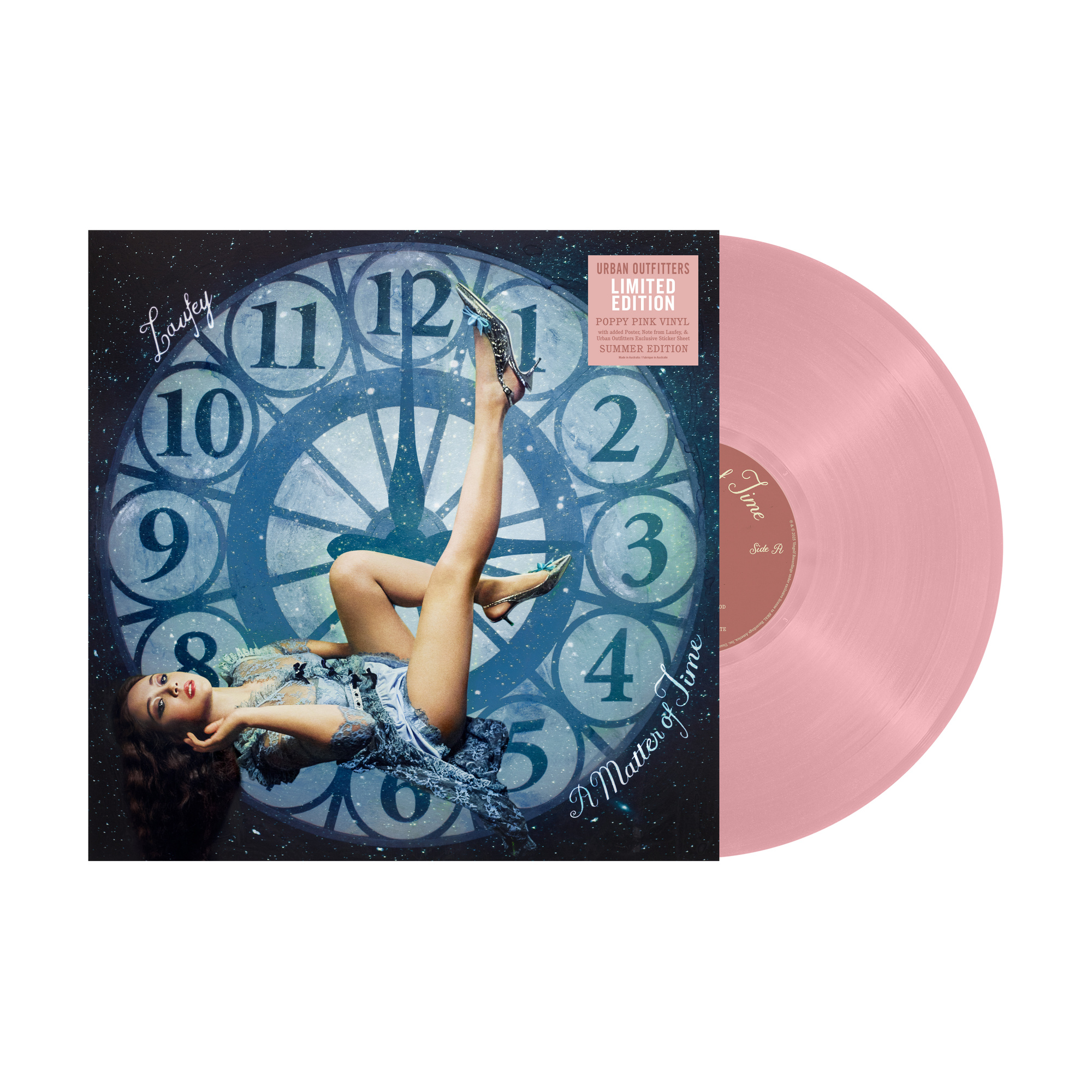 LAUFEY - A MATTER OF TIME -POPPY PINK VINYL/EXCLUSIVE-