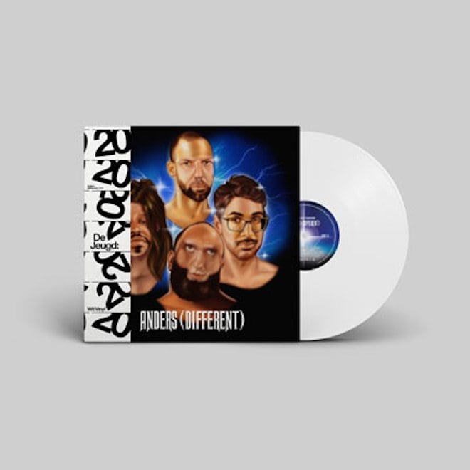 DE JEUGD VAN TEGENWOORDIG - DIFFERENT -WIT VINYL 20 JAAR DJVT-