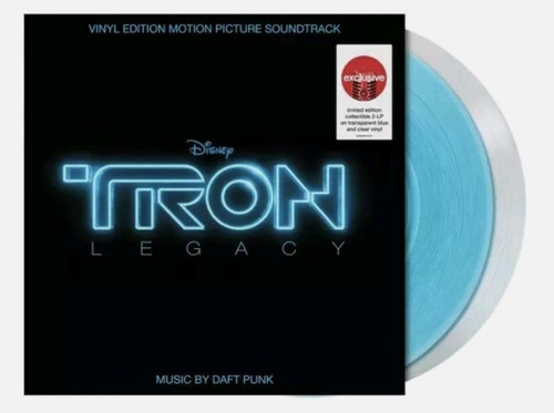 DAFT PUNK - TRON  LEGACY (SOUNDTRACK) -BLUE/CLEAR VINYL