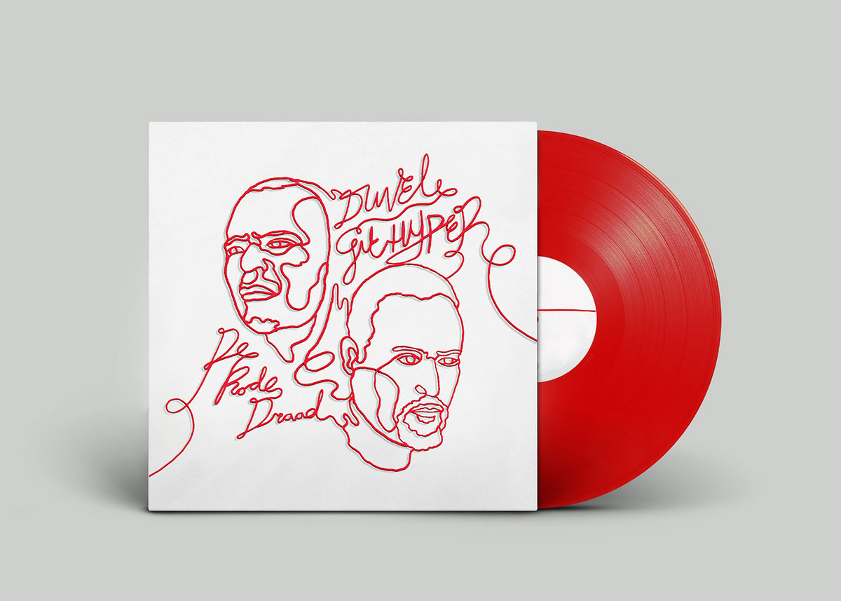 DUVEL & GIT HYPER - RODE DRAAD -COLOURED VINYL-