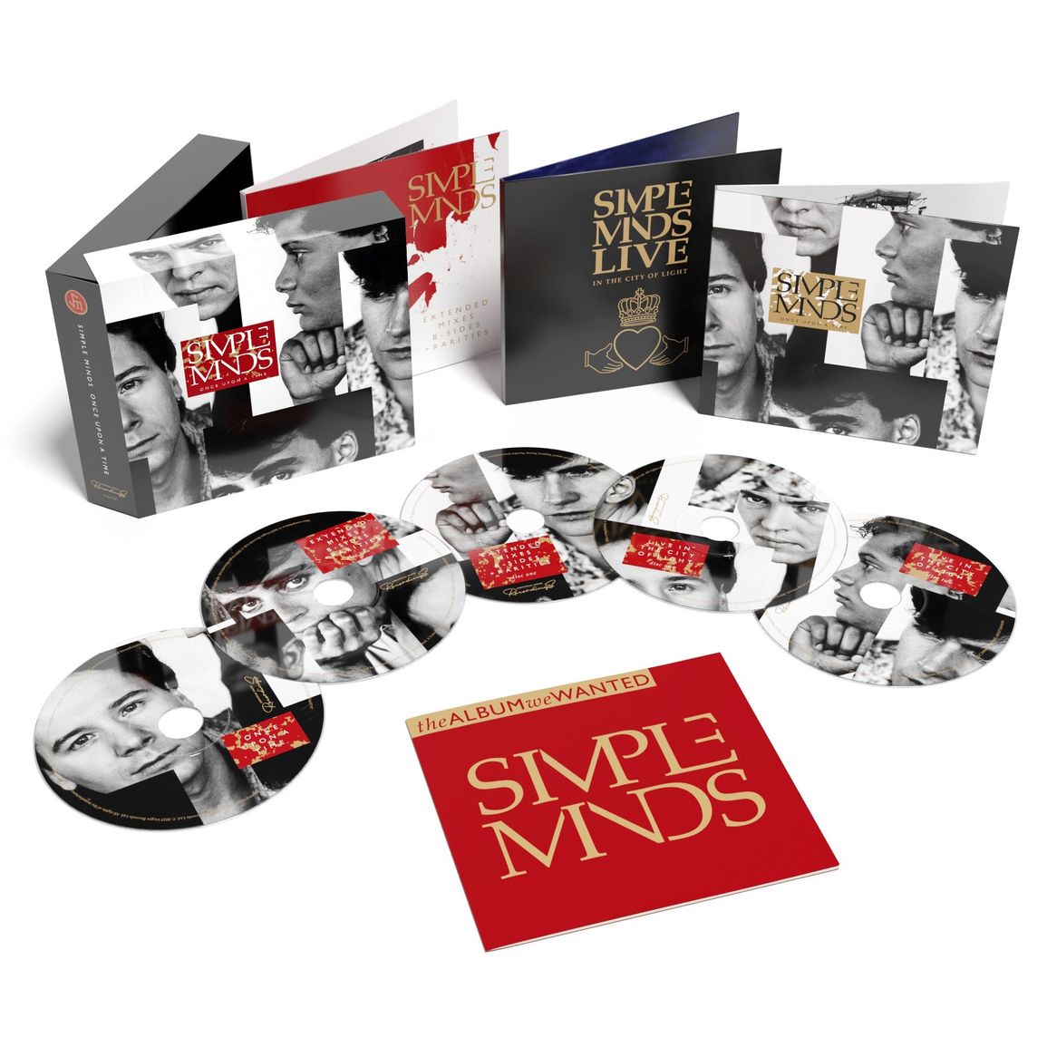 SIMPLE MINDS - ONCE UPON A TIME -5CD BOXSET-