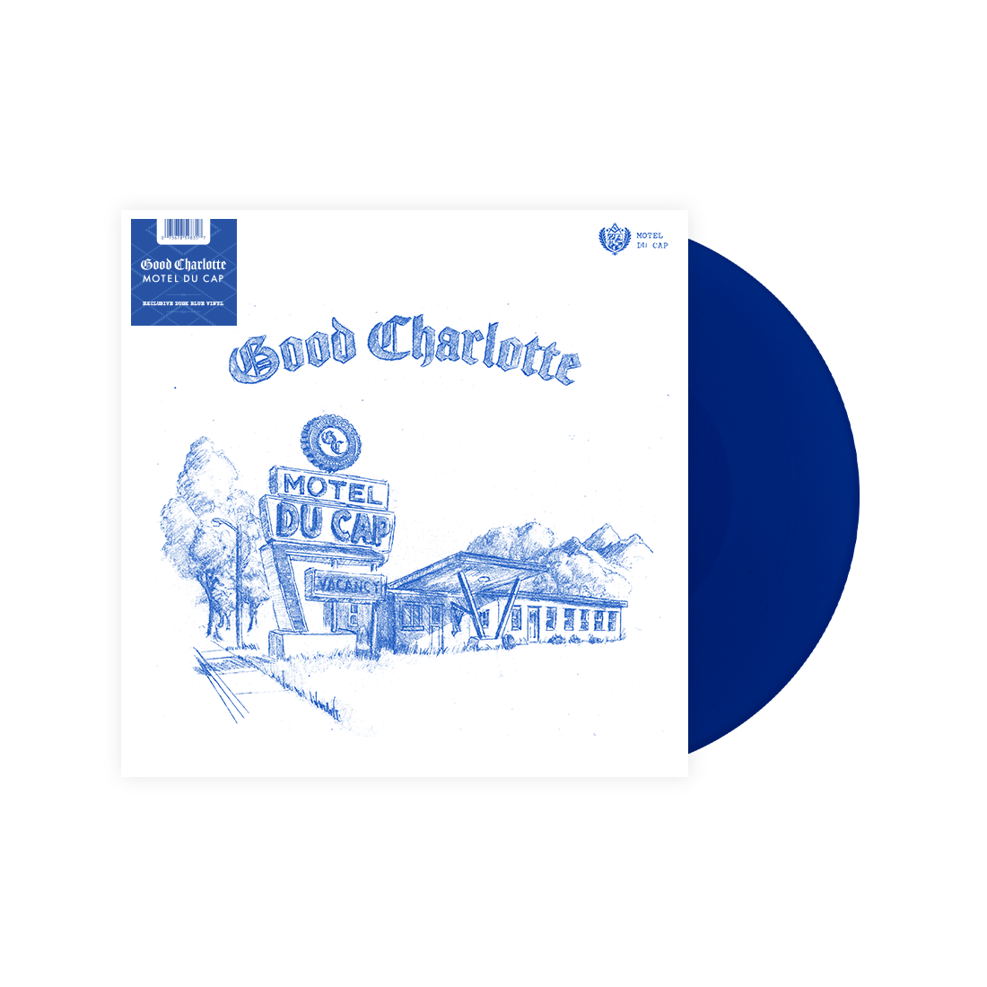 GOOD CHARLOTTE - MOTEL DU CAP -BLUE JAY COLOURED-