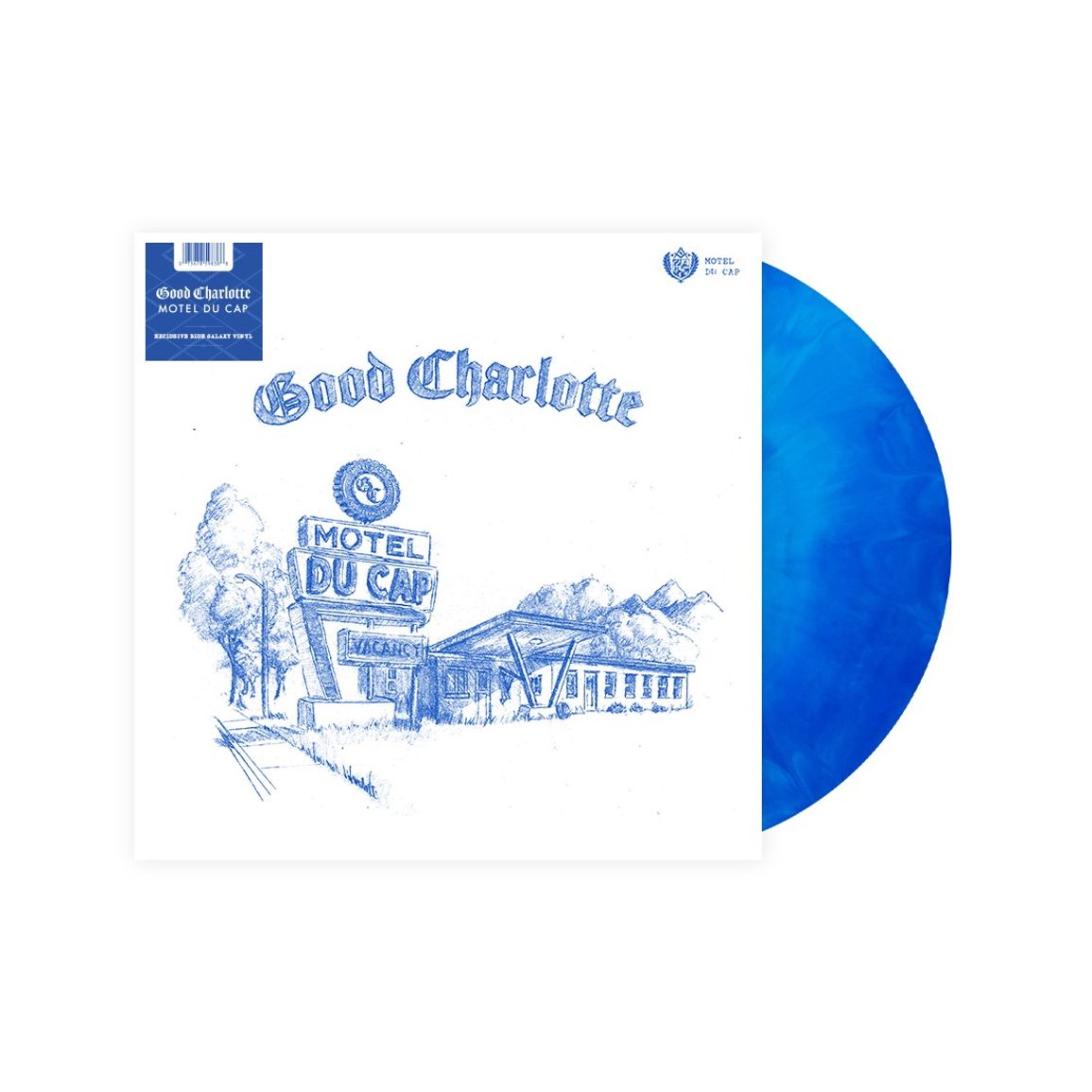 GOOD CHARLOTTE - MOTEL DU CAP -BLUE GALAXY COLOURED/INDIE ONLY-