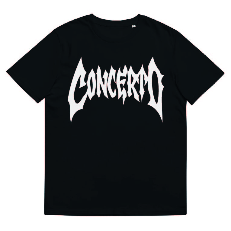 CONCERTO - METAL TSHIRT BLACK -S-