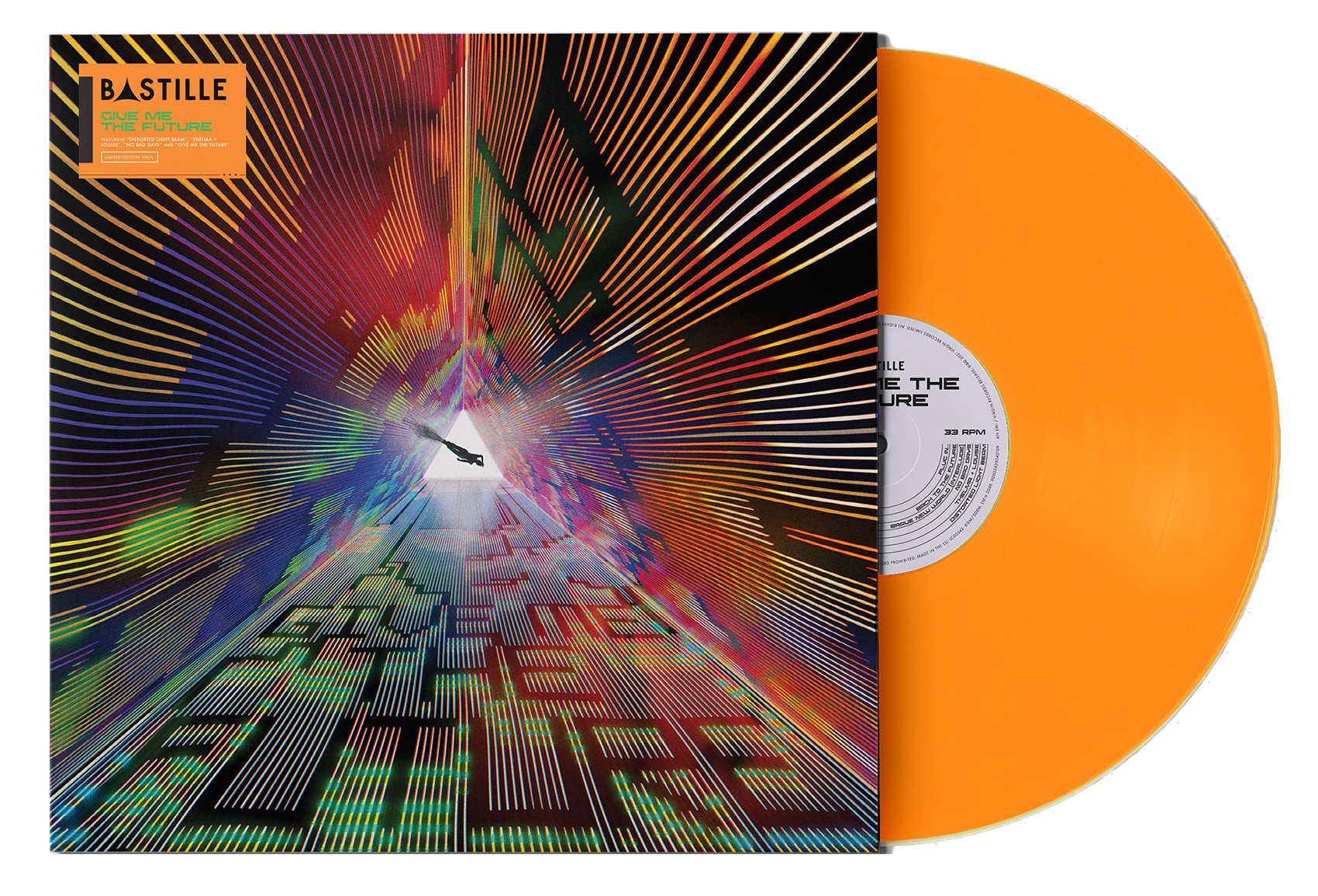 BASTILLE - GIVE ME THE FUTURE -ORANGE VINYL-