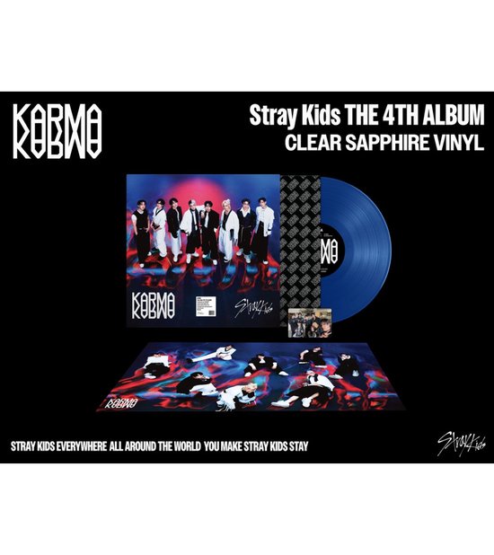 STRAY KIDS - KARMA -CLEAR SAPPHIRE-