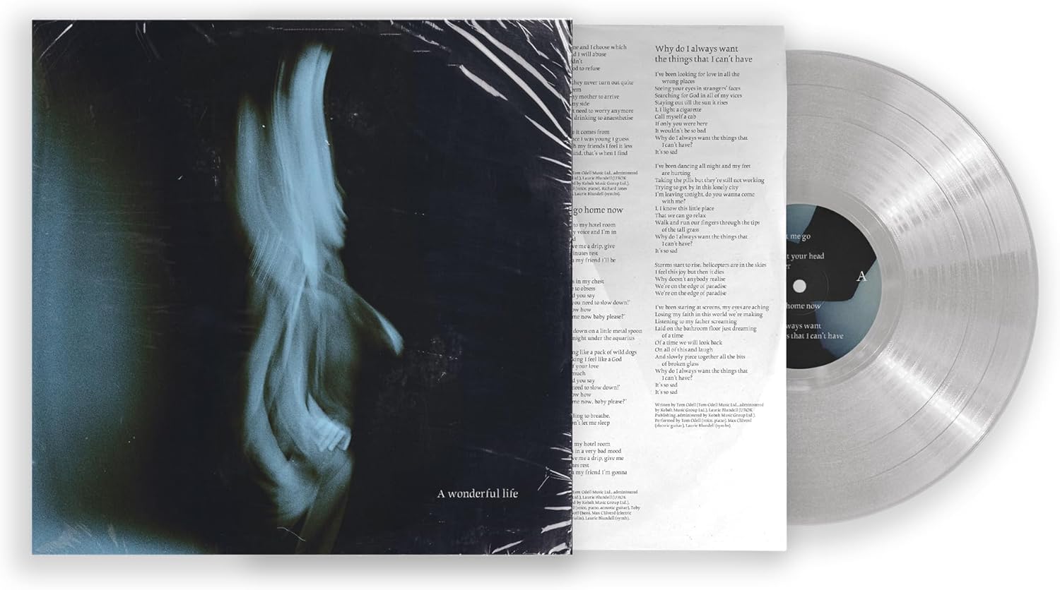 ODELL, TOM - A WONDERFUL LIFE -CLEAR VINYL-