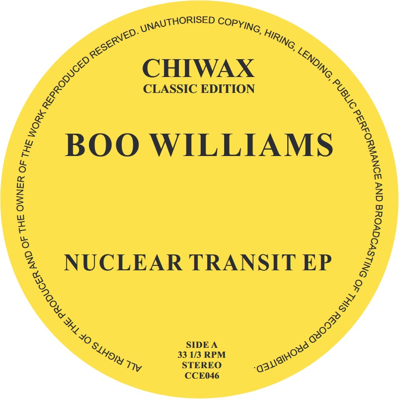 WILLIAMS, BOO - NUCLEAR TRANSIT EP