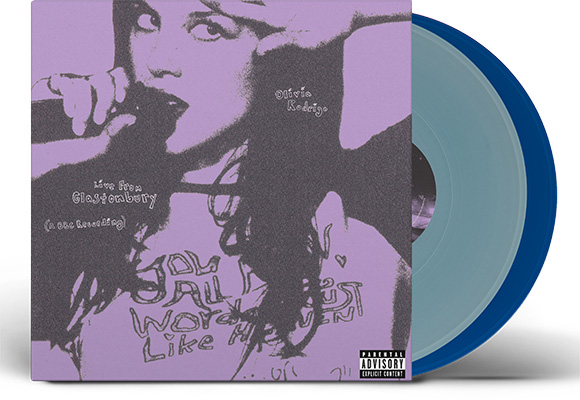 RODRIGO, OLIVIA - LIVE FROM GLASTONBURY -LIGHT BLUE/COBALT VINYL-