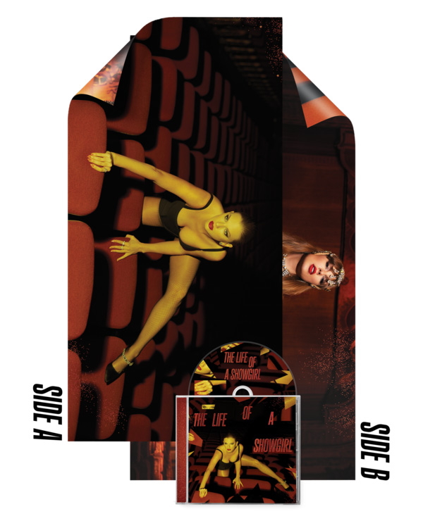 SWIFT, TAYLOR - THE LIFE OF A SHOWGIRL -DELUXE IT'S FRIGHTENING-