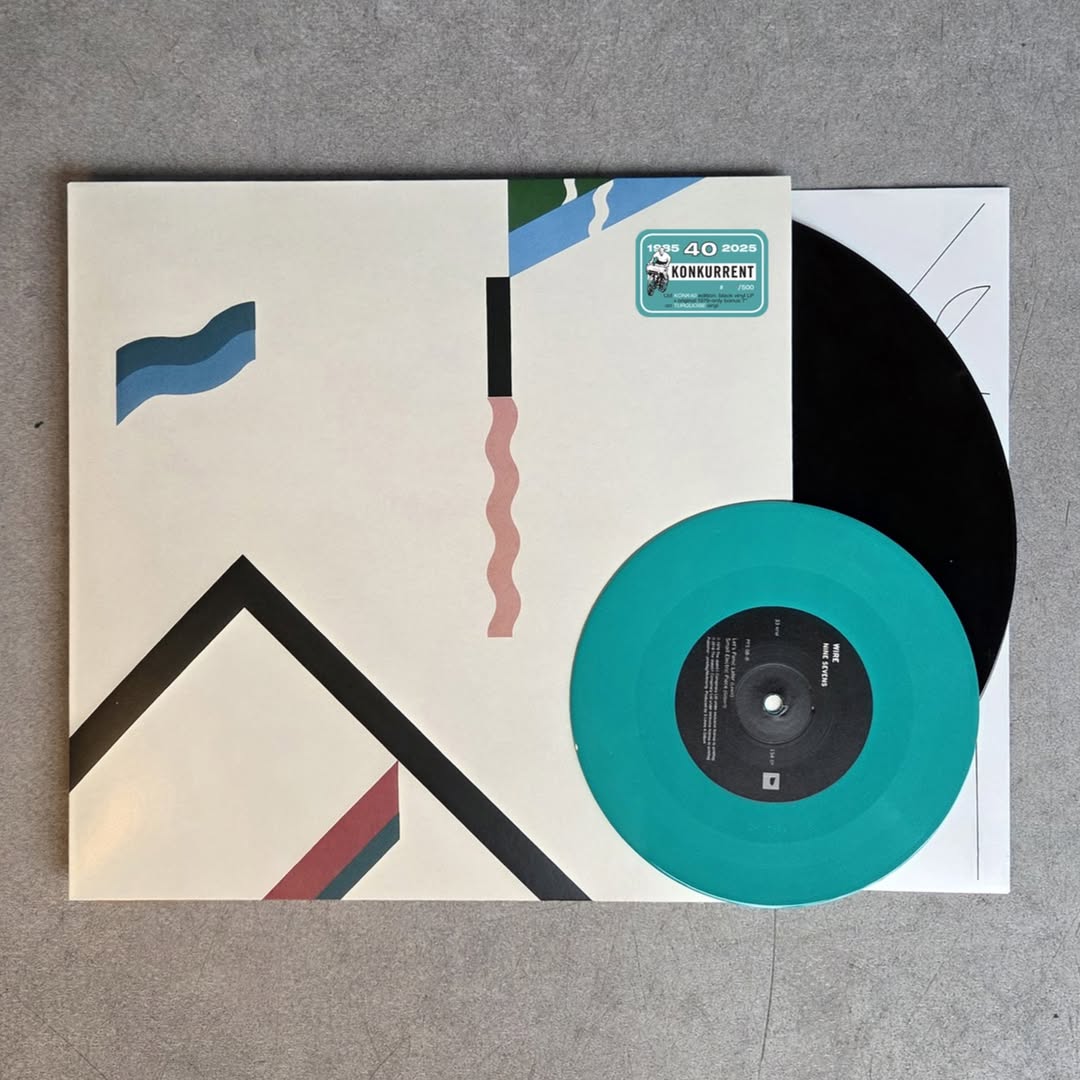 WIRE - 154 (& TURQUOISE 1979-ONLY BONUS 7"