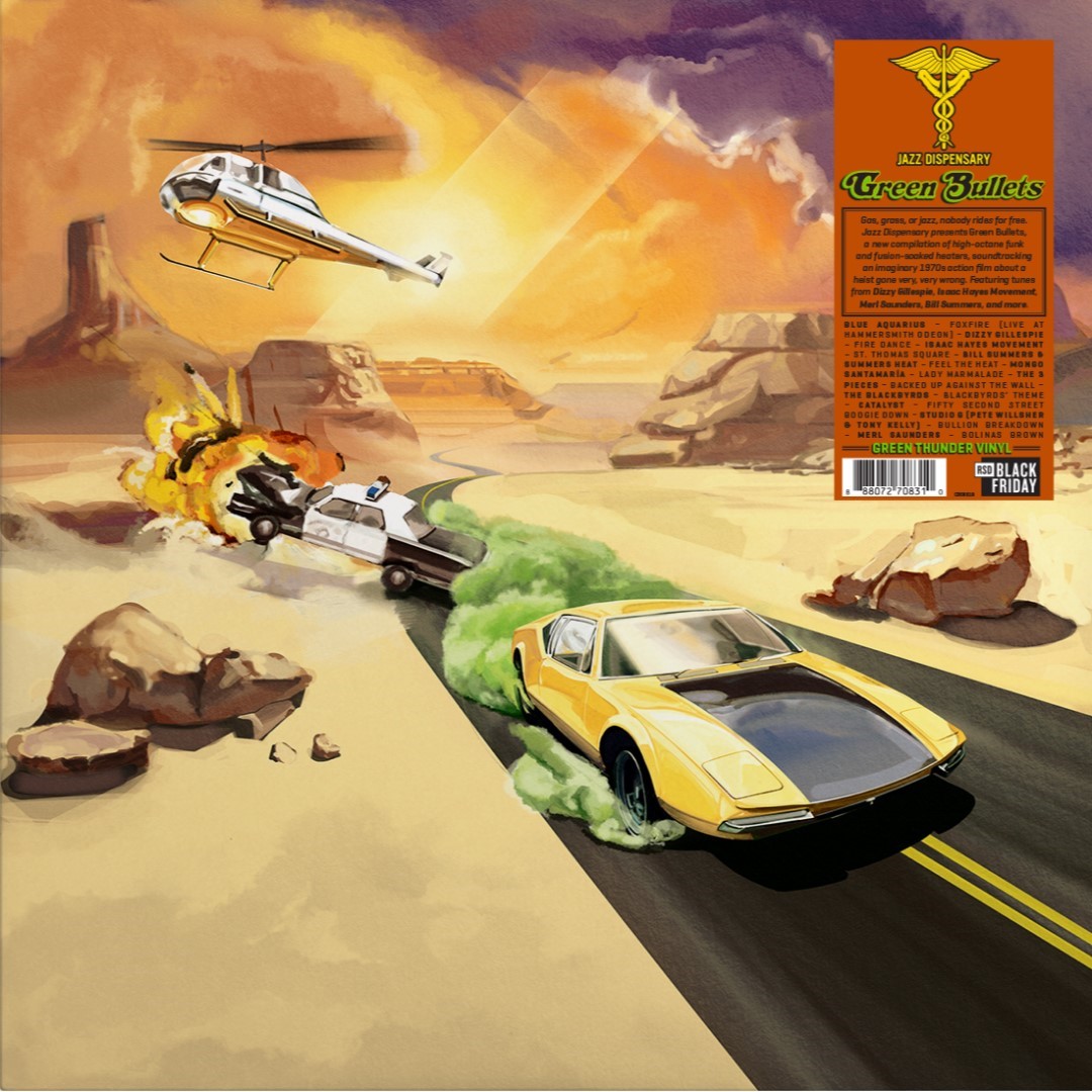 VARIOUS - JAZZ DISPENSARY: GREEN BULLETS -COLOURED-