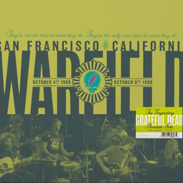 GRATEFUL DEAD - THE WARFIELD, SAN FRANCISCO, CA OCT 4 & 6, 1980