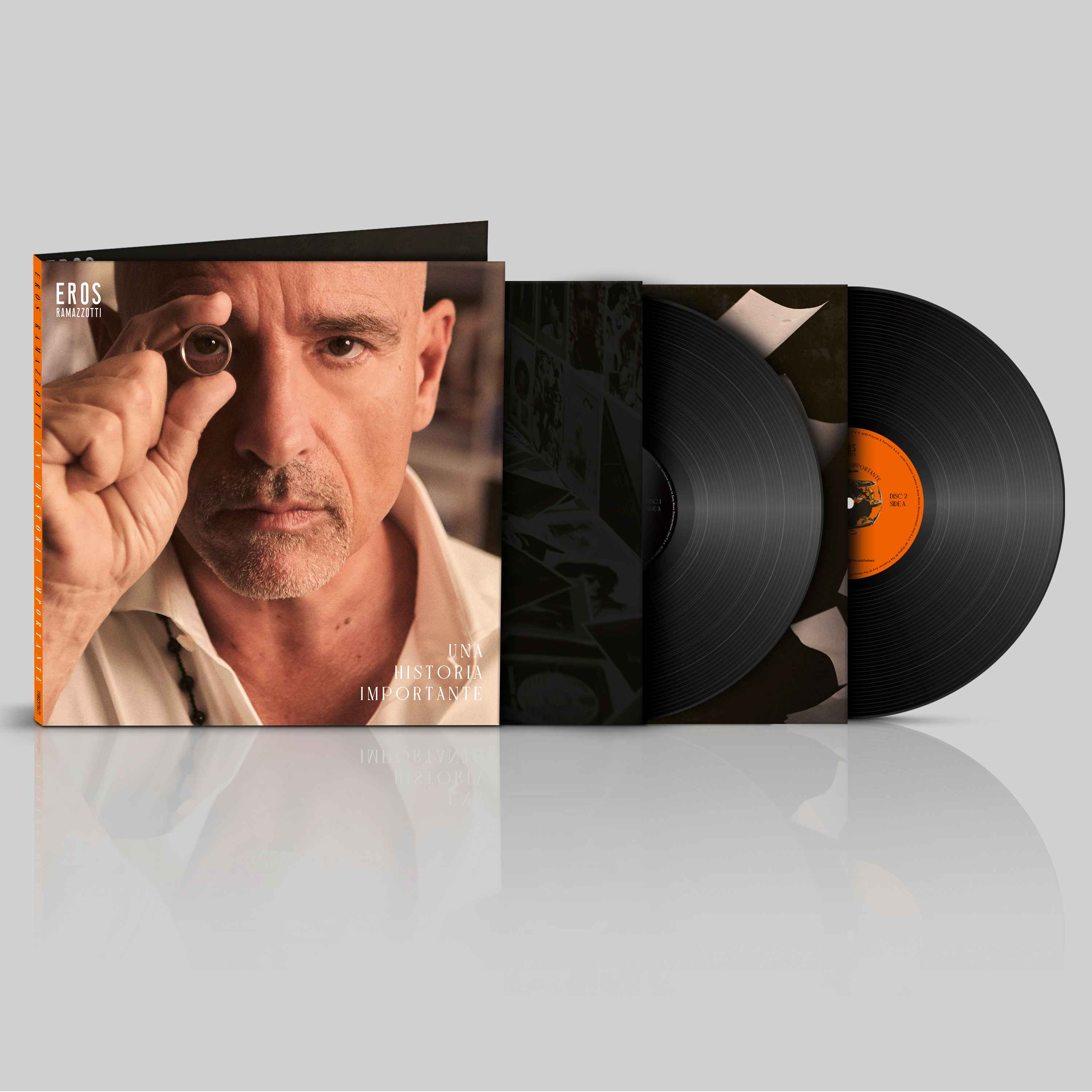 RAMAZZOTTI, EROS - UNA STORIA IMPORTANTE -SPANISH BLACK VINYL-