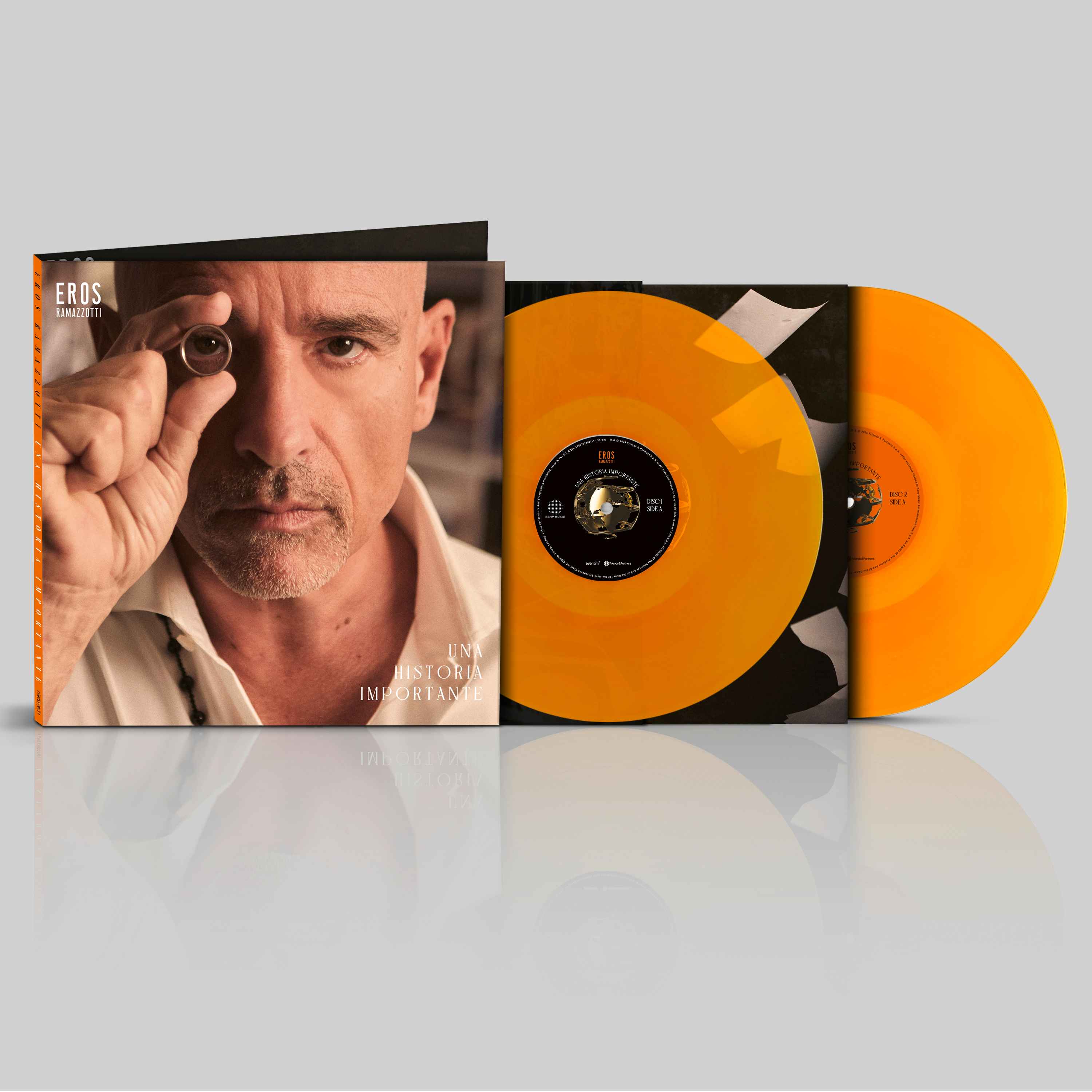 RAMAZZOTTI, EROS - UNA STORIA IMPORTANTE -SPANISH ED/COLOURED VINYL