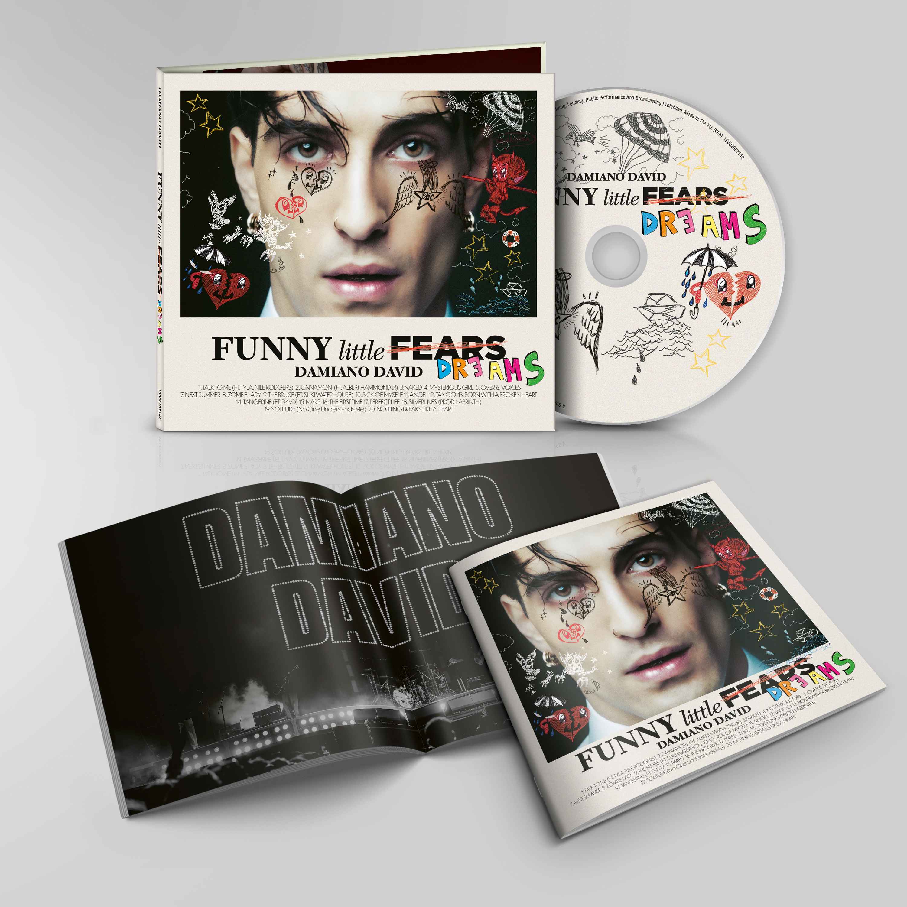 DAVID, DAMIANO - FUNNY LITTLE FEARS (DREAMS) -STANDARD EDITION-