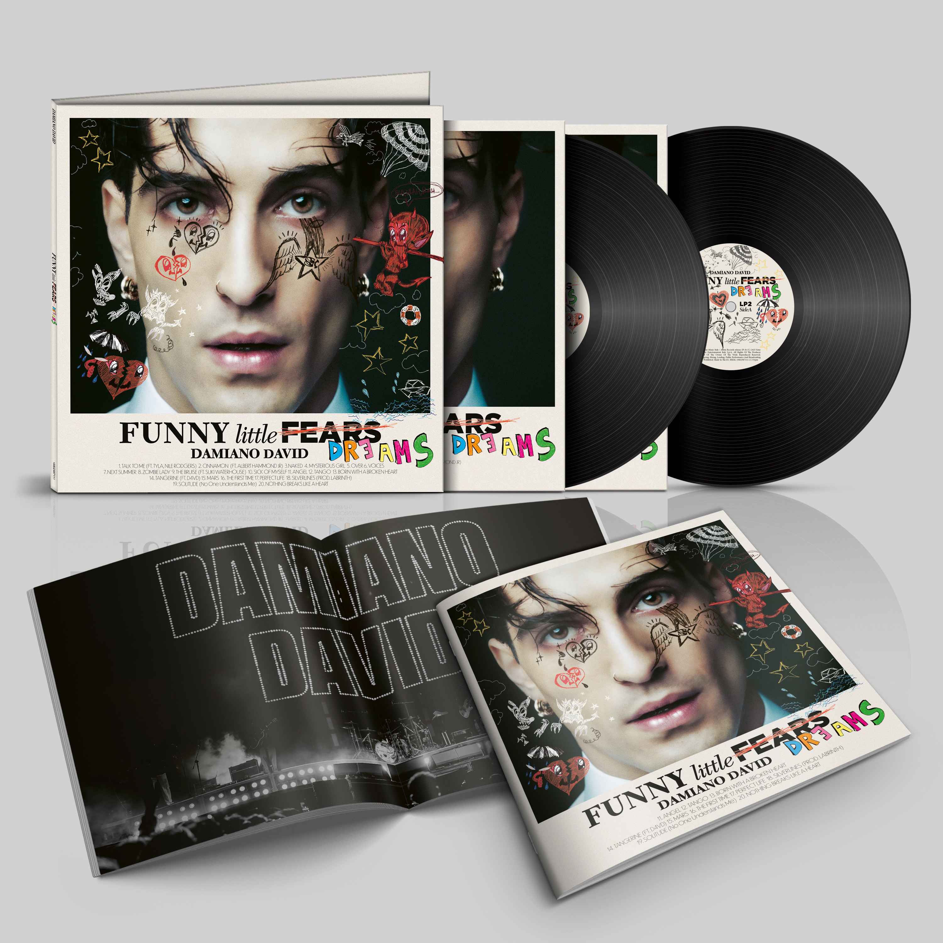 DAVID, DAMIANO - FUNNY LITTLE FEARS (DREAMS) -STANDARD LP-
