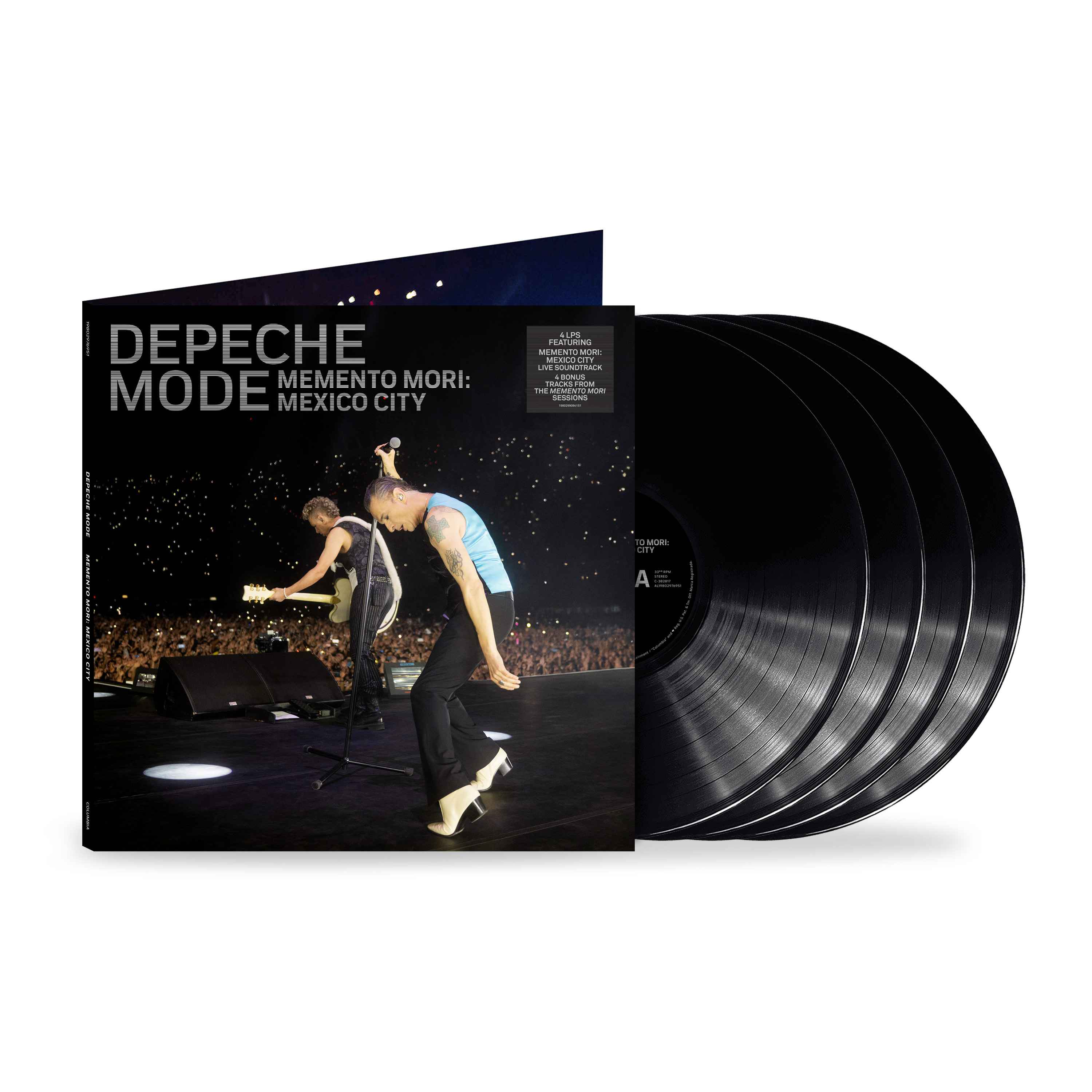 DEPECHE MODE - MEMENTO MORI: MEXICO CITY -BLACK VINYL-