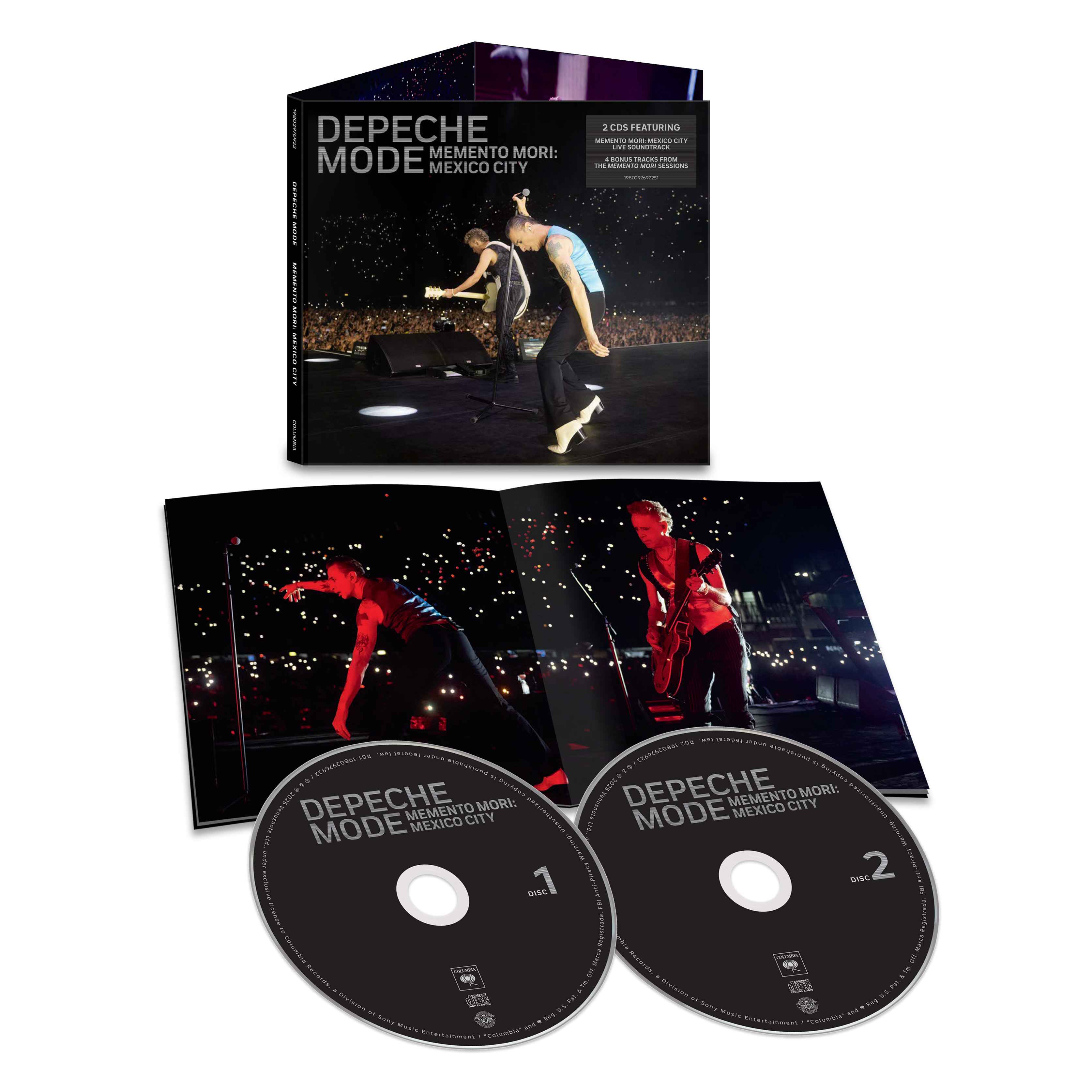 DEPECHE MODE - MEMENTO MORI: MEXICO CITY -2CD-