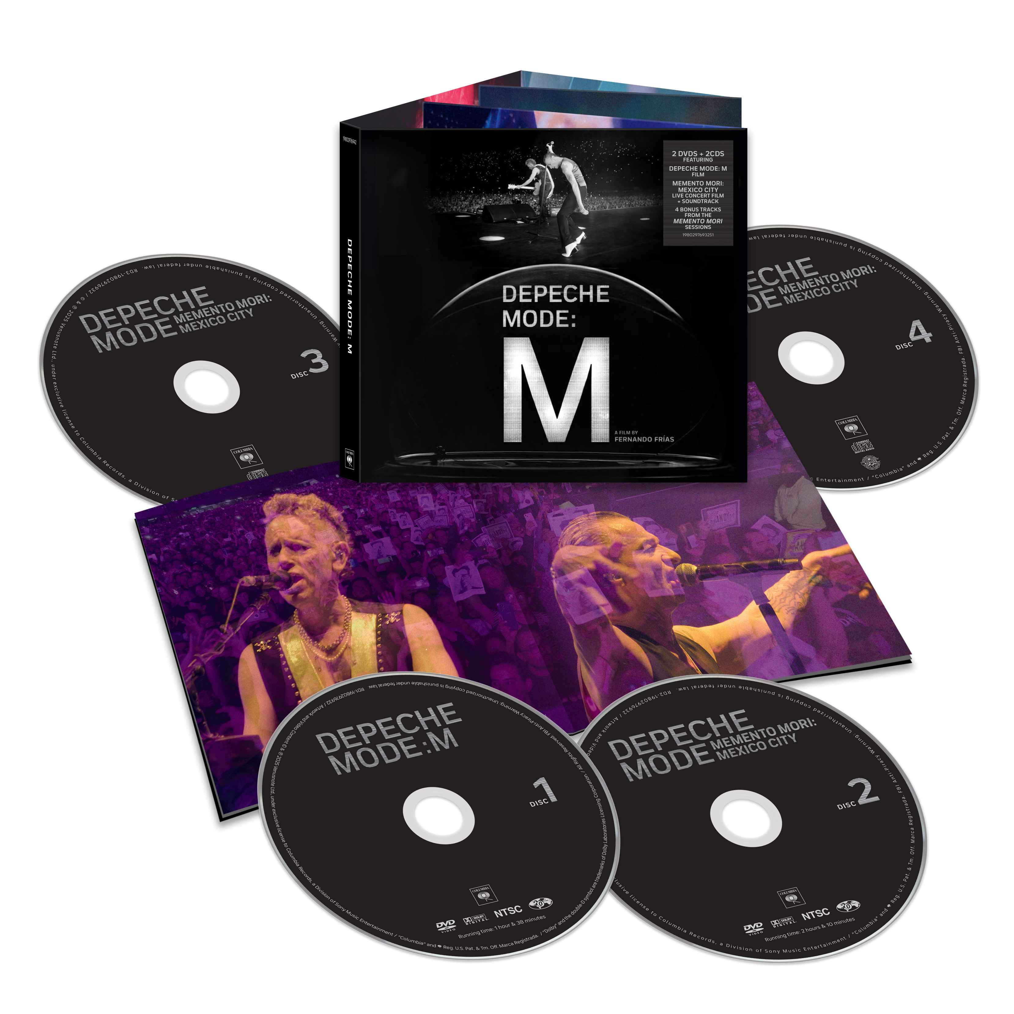 DEPECHE MODE - DEPECHE MODE:M 2CD/2DVD-