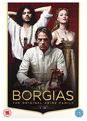 MOVIE - THE BORGIAS SEASONS 1 TO 3 COMPLETE COLLECTION