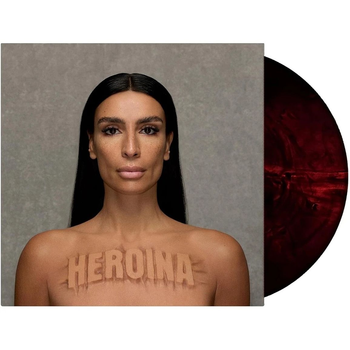 SEVDALIZA - HEROINA -RUBY RED/BLACK GALAXY MARBLED-