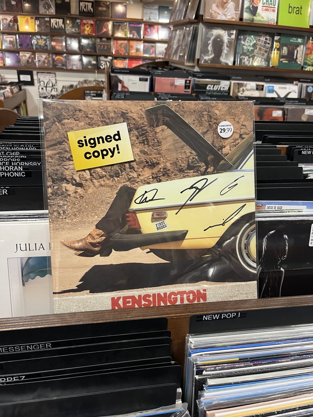 KENSINGTON - FIRST RODEO -LEMON ICE CREAM SIGNED-