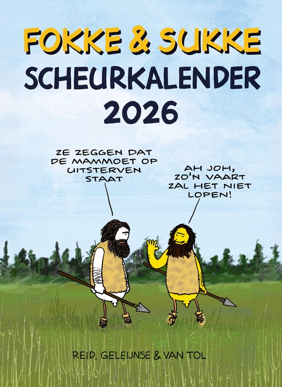 FOKKE & SUKKE - SCHEURKALENDER 2026