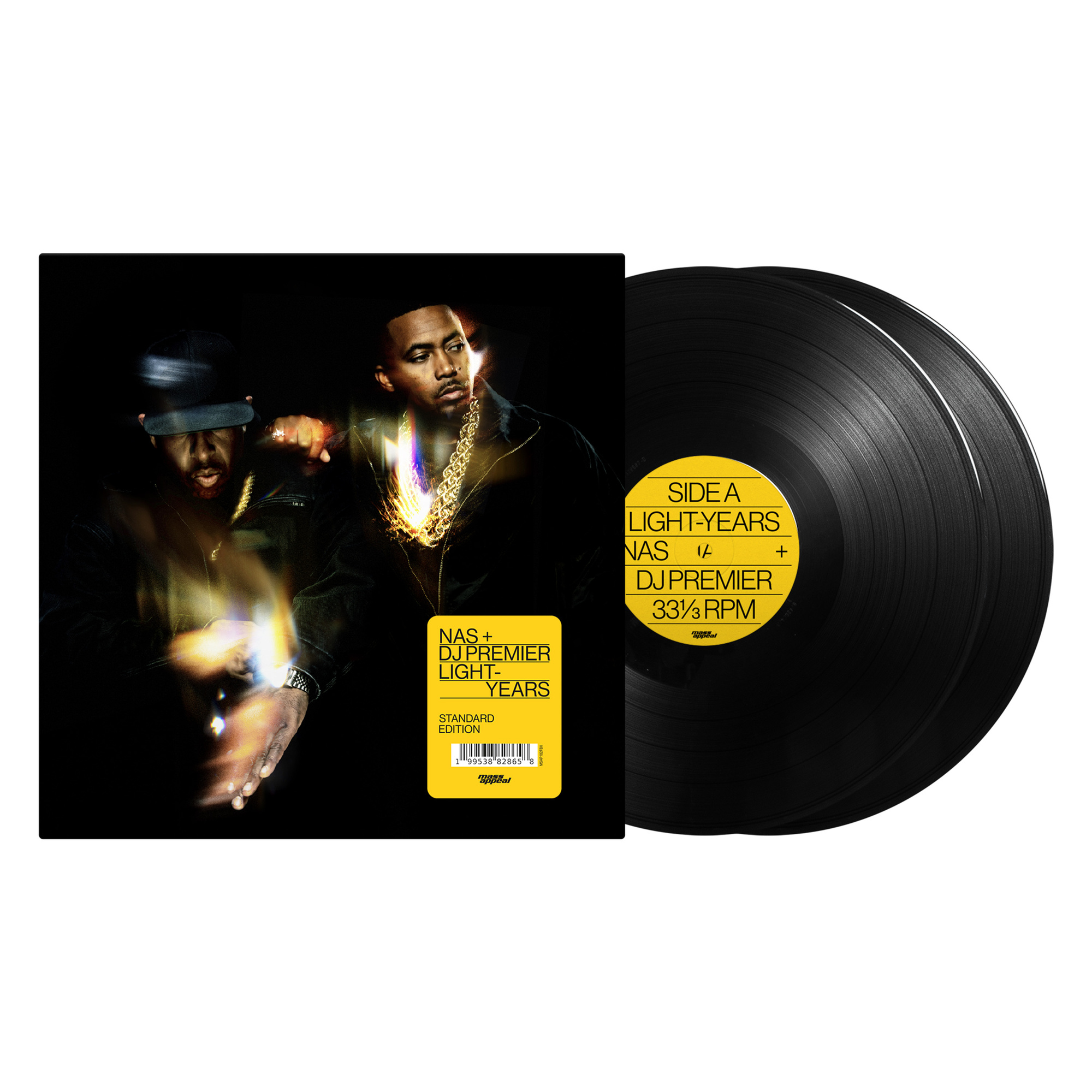 NAS & DJ PREMIER - LIGHT-YEARS -BLACK VINYL-