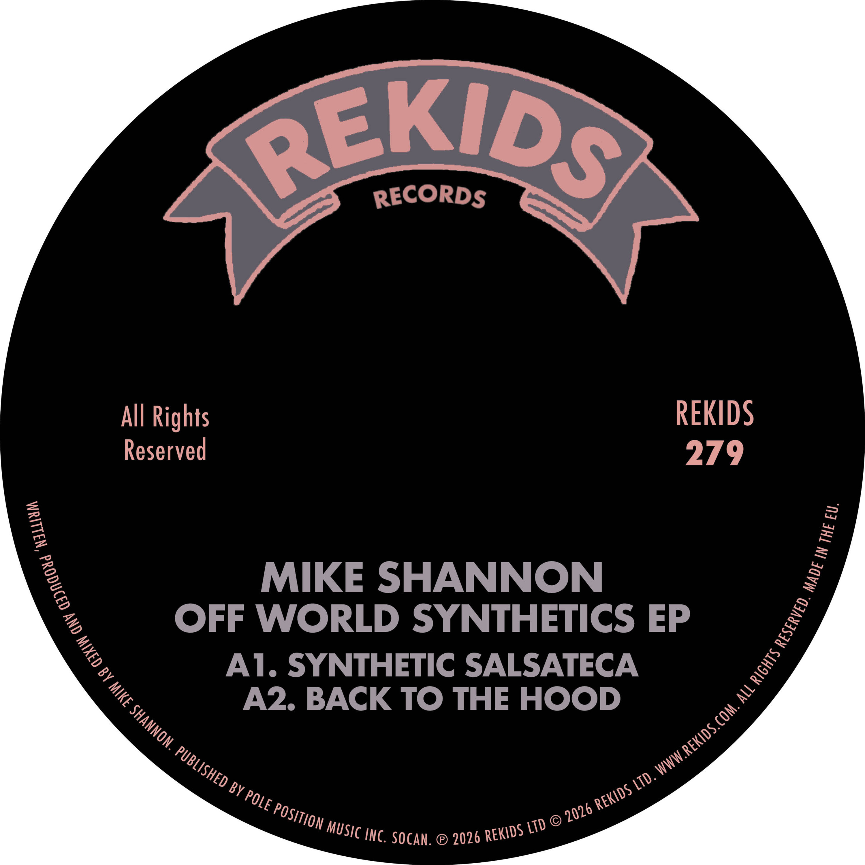 SHANNON, MIKE - OFF WORLD SYNTHETICS EP