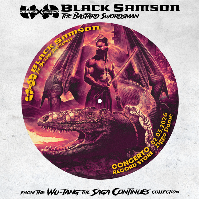 WU-TANG CLAN & DJ MATHEMATICS - BLACK SAMSON, THE BASTARD SWORDSMAN -AMSTERDAM EDITION-