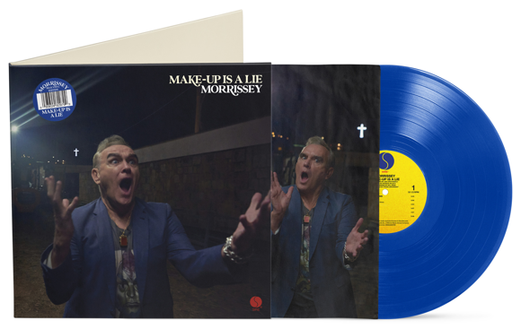 MORRISSEY - MAKE-UP IS A LIE -BLUE VINYL-