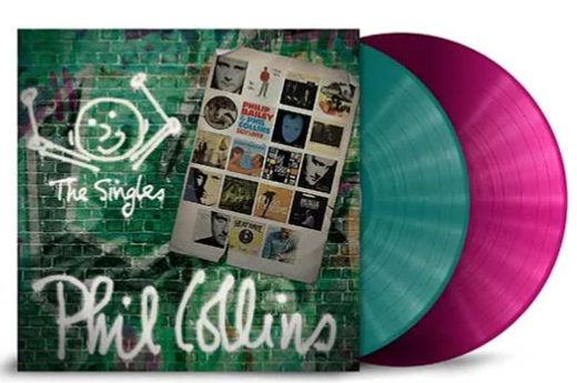 COLLINS, PHIL - THE SINGLES -COLOURED-
