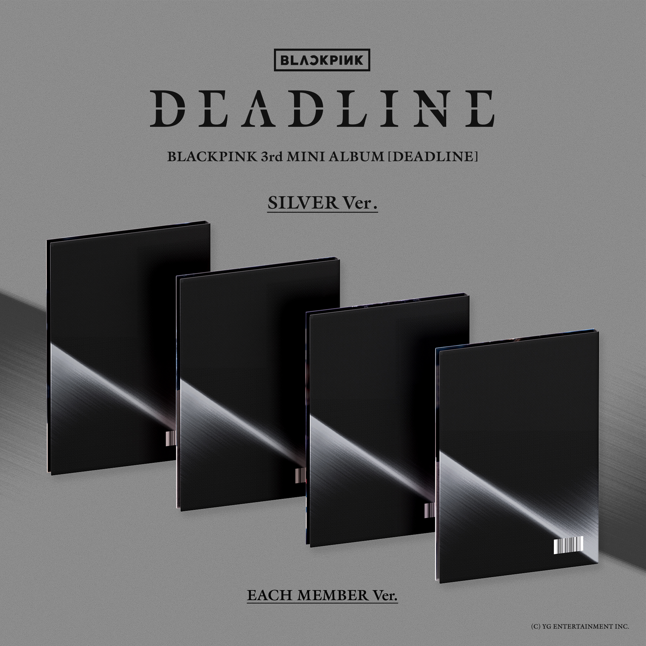BLACKPINK - 3RD MINI ALBUM [DEADLINE]-SILVER VERSION-JISOO-