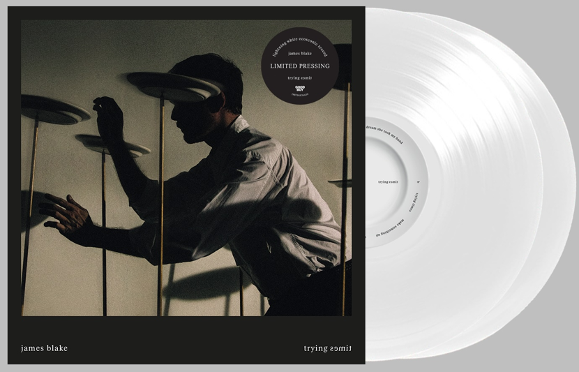 BLAKE, JAMES - TRYING TIMES -LIGHTNING WHITE INDIE ONLY-