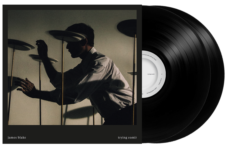 BLAKE, JAMES - TRYING TIMES -BLACK VINYL-