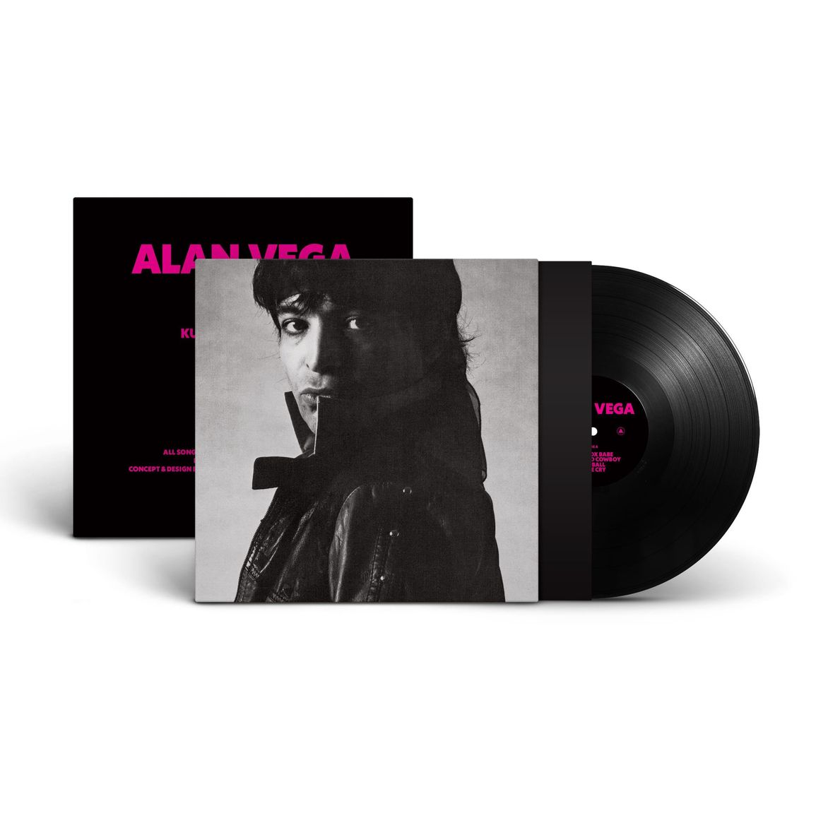VEGA, ALAN - ALAN VEGA  -BLACK VINYL-